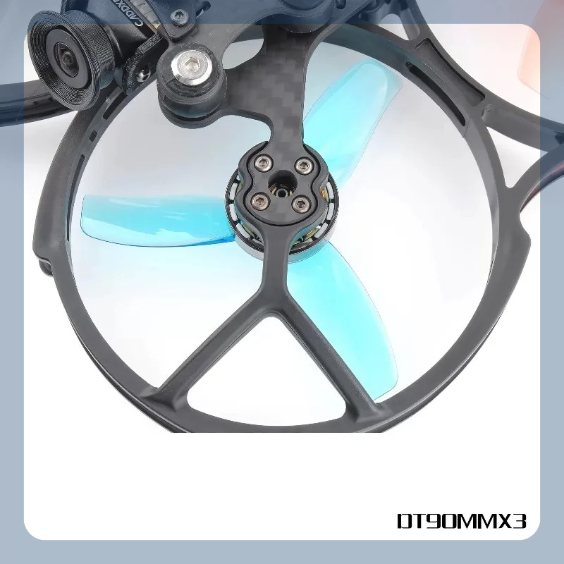 Drone Rc Leading - HQProp 3.5인치 3블레이드 프로펠러 T90 DT90mm×3