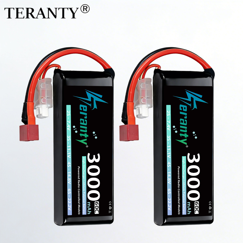 Drone Lipo Battery - 테란티 2S 3000mAh 리포 배터리 7.4V