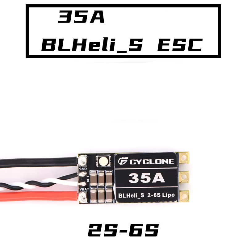 Drone Rc Remote Control - Cyclone 35A BLHeli_S ESC - 2-6S