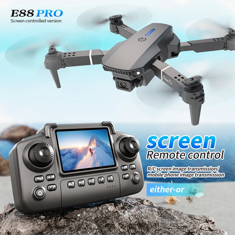 Drone Rc Cable - 전문 E88 프로 드론 스크린 8K