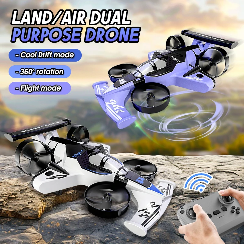Rc Drone And Flying Car - 2 IN 1 리모컨 쿼드콥터 RC