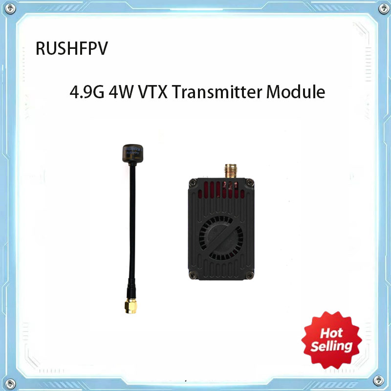 Drone Rc - RUSHFPV 4.9GHz 4W VTX FPV 비디오