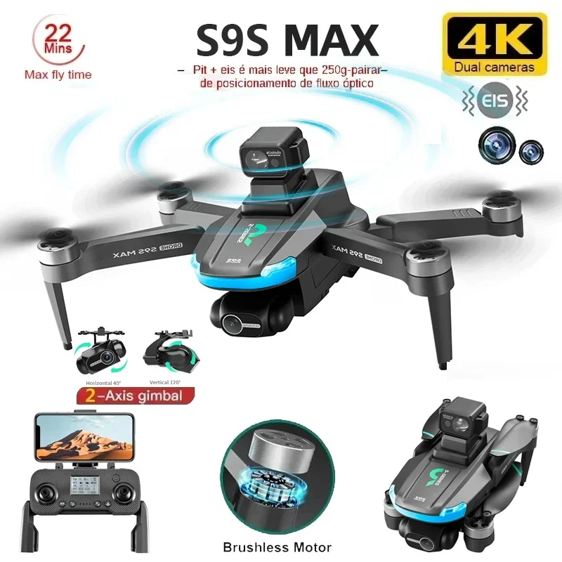 Drone Rc Cable - 새로운 S9S MAX 미니 드론 4K
