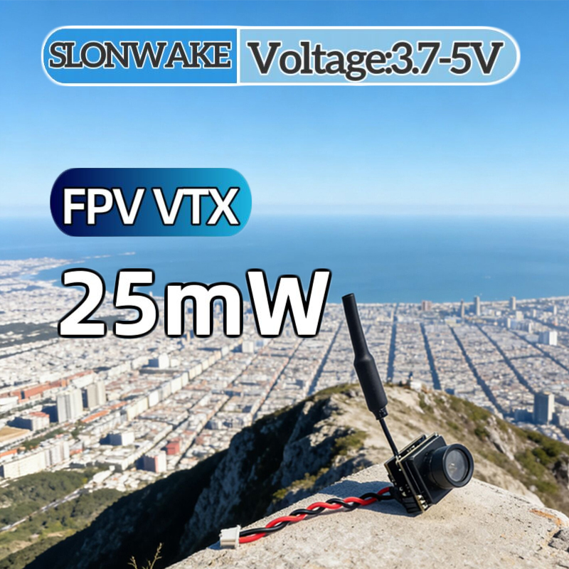Drone Rc Remote Control - SLONWAKE FPV 25mW 전력 시뮬레이션 VTX