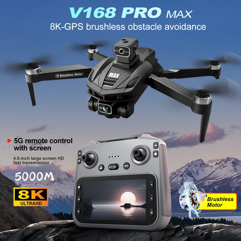 Drone Rc Cable - V168 PRO Max GPS 드론 8K