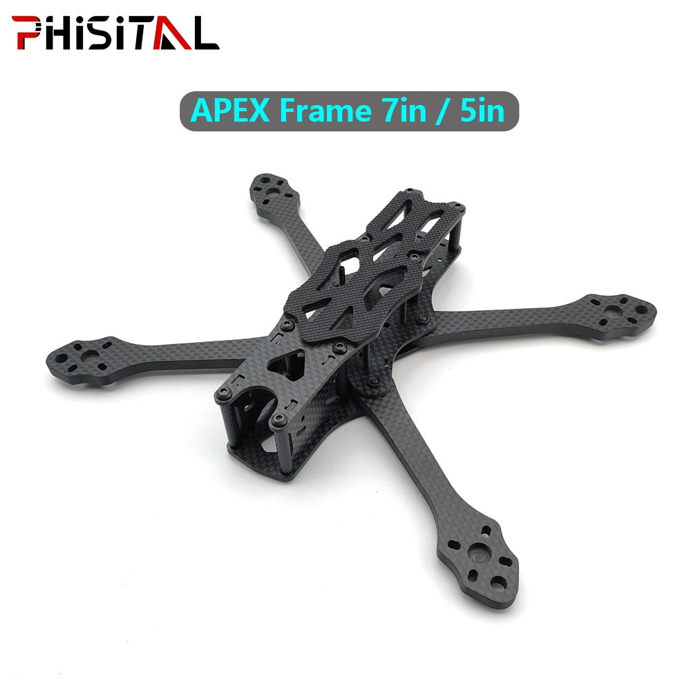 Drone Tech Rc - APEX 프레임 7인치/6인치/5인치 카본 파이버 쿼드콥터