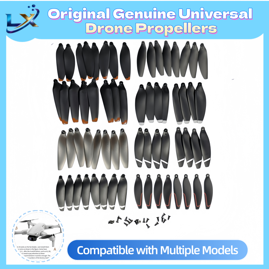 Drone Rc Accessories - 2SET 16PCS 오리지널 범용 드론 블레이드,