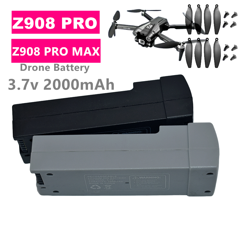 Drone Lipo Battery - Z908 PRO 드론 배터리 3.7v 2000mAh