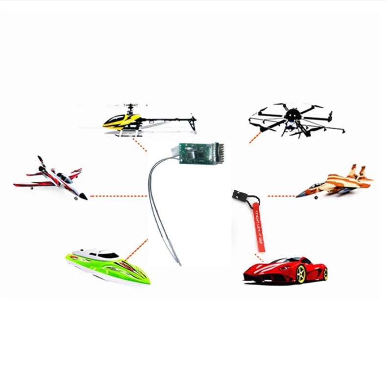 Plane Drone Rc - S603 DSMX DSM2 6채널 RC 수신기