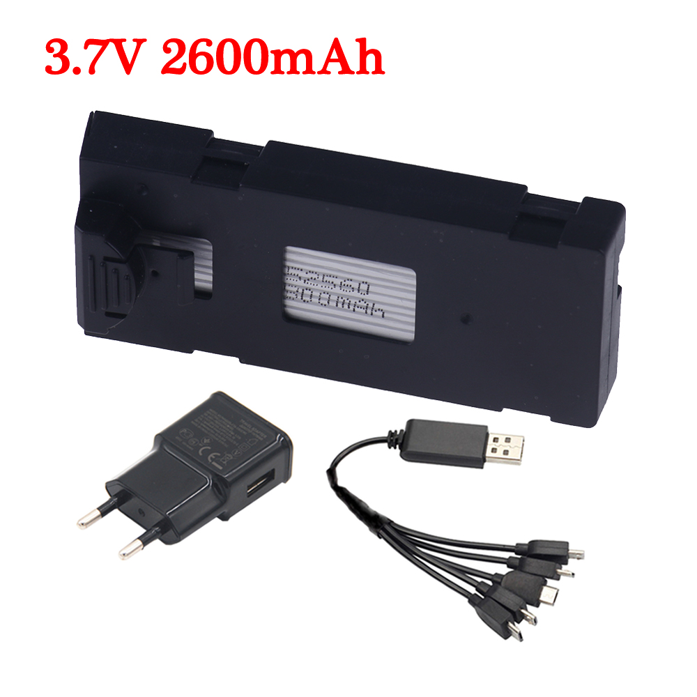 Drone Rc E99 Pro - 업그레이드 용량 2600mAh 3.7V RC 드론