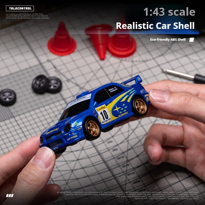 Rc Drift Car Kit - 새로운 1/43 데스크탑 미니 RC 무선