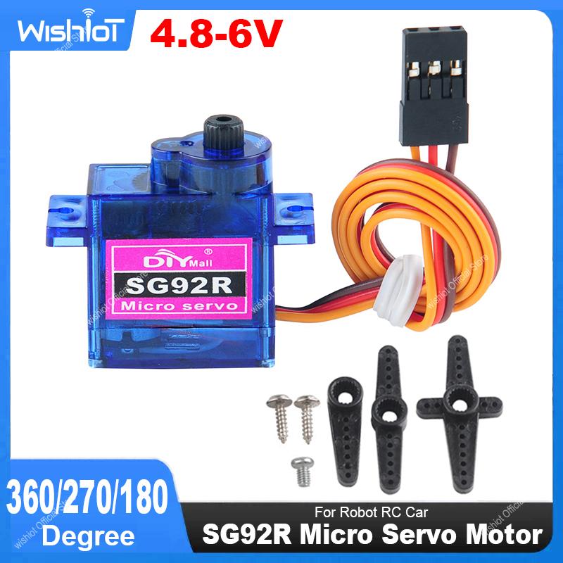 Drone Rc Leading - SG92R 마이크로 서보 모터 4.8-6V 360/270/180