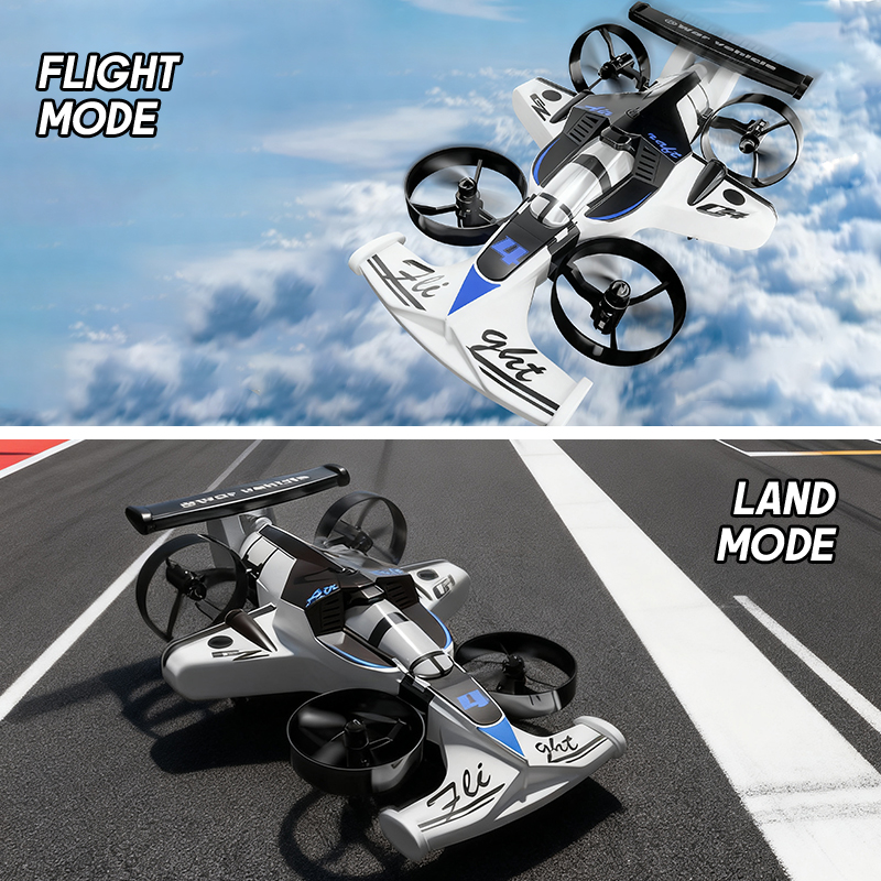 Rc Drone And Flying Car - 2in1 미니 드론 공중-지상 비행 자동차