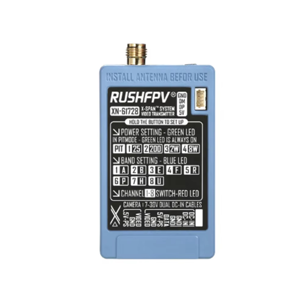 RUSHFPV 6.1‑7.2G 8W X61728 VTX - Drone Rc Accessories 리뷰 및 가격