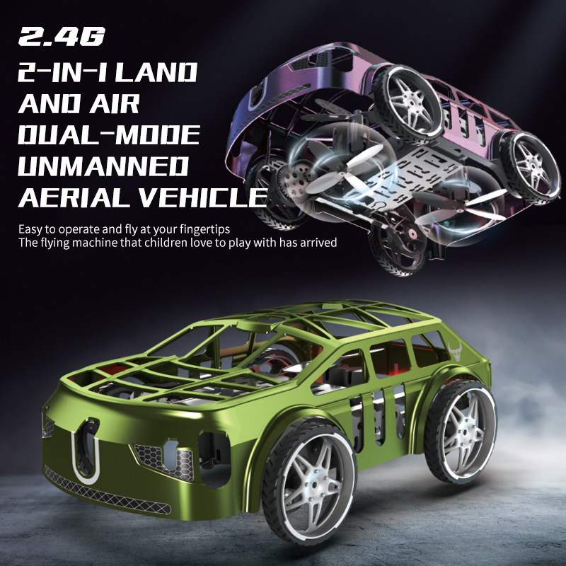 RC 드론 2 In 1 공기 지상 비행 자동차 원격 제 - Rc Drone And Flying Car 리뷰 및 가격