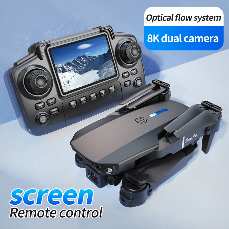 전문 E88 프로 드론 스크린 8K HD 카메라 WiF - Drone Rc Cable 리뷰 및 가격