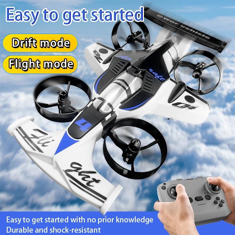 2 IN 1 리모컨 쿼드콥터 RC 드론 스턴트 드리프트 - Rc Drone And Flying Car 리뷰 및 가격