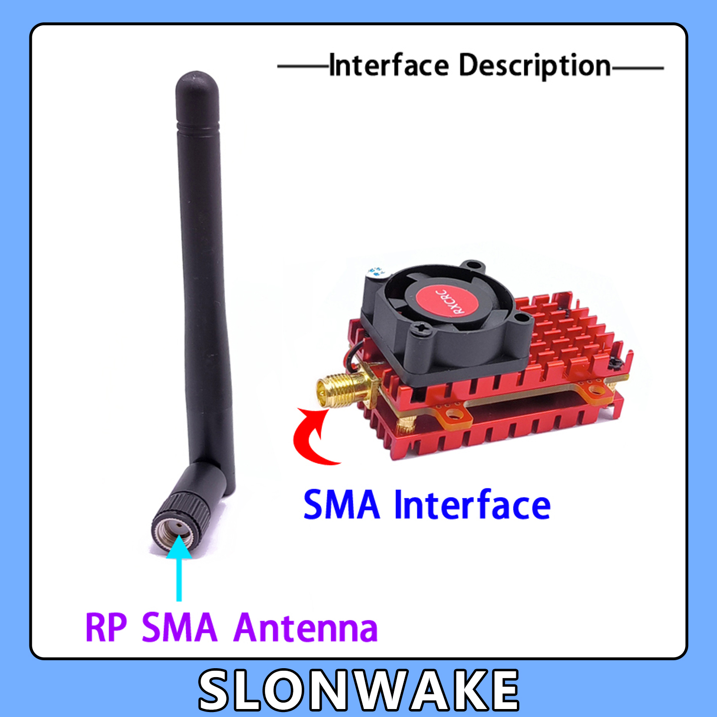 SLONWAKE 5.8G 2W VTX FPV 1800T - Drone Z 리뷰 및 가격