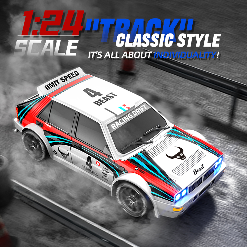 새로운 4WD RC 자동차 1:24 스케일 4륜 구동  - Rc Drift Car Kit 리뷰 및 가격