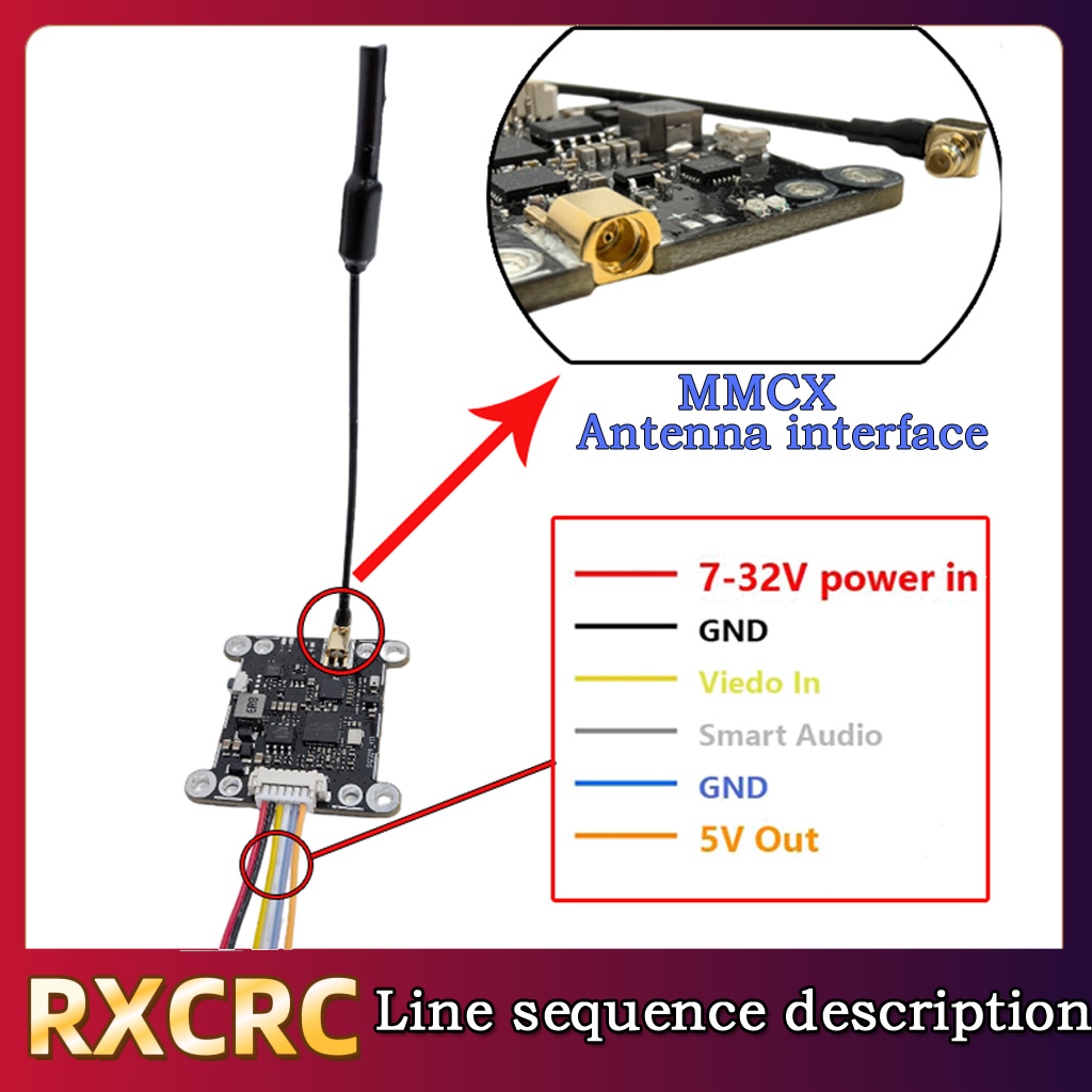 RXCRC 5.8G 모듈 48채널 1.6W VTX 더블 - Drone Rc Remote Control 리뷰 및 가격