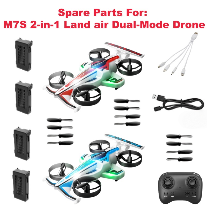 M7S 랜드 에어 듀얼 모드 RC 플라잉 카 드론 원격 - Rc Drone And Flying Car 리뷰 및 가격