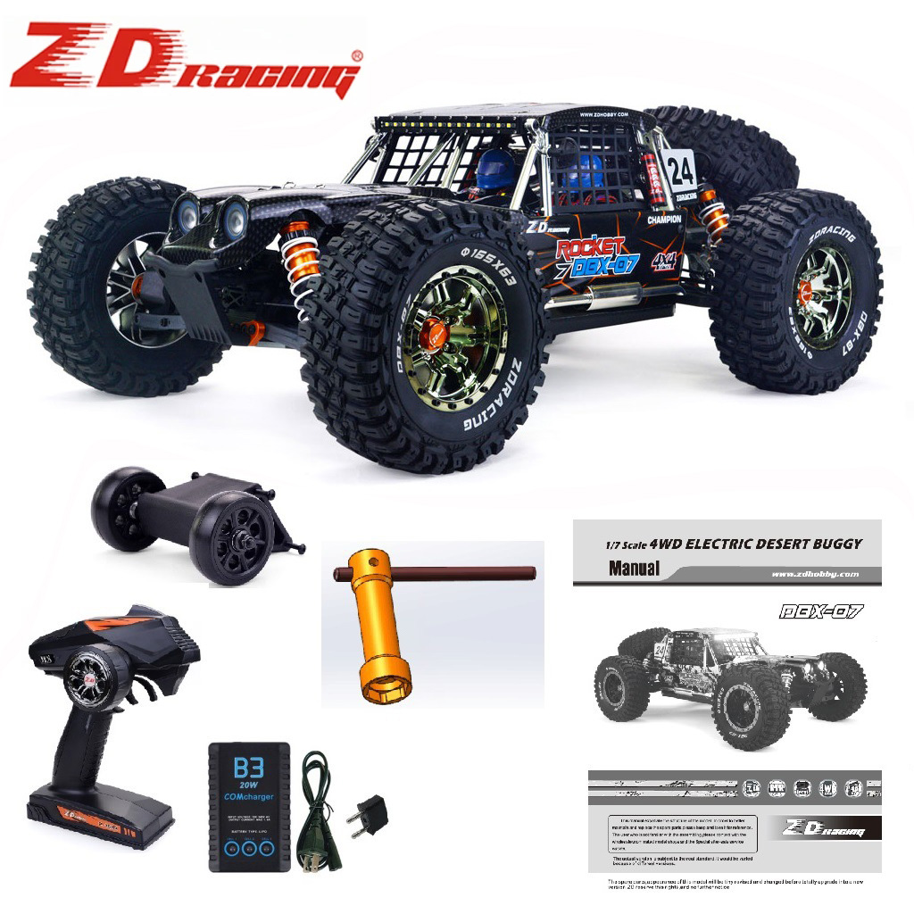ZD 레이싱 DBX-07 RC 자동차 1/7, 고속 브 - Esc 4In1 Brushless 리뷰 및 가격