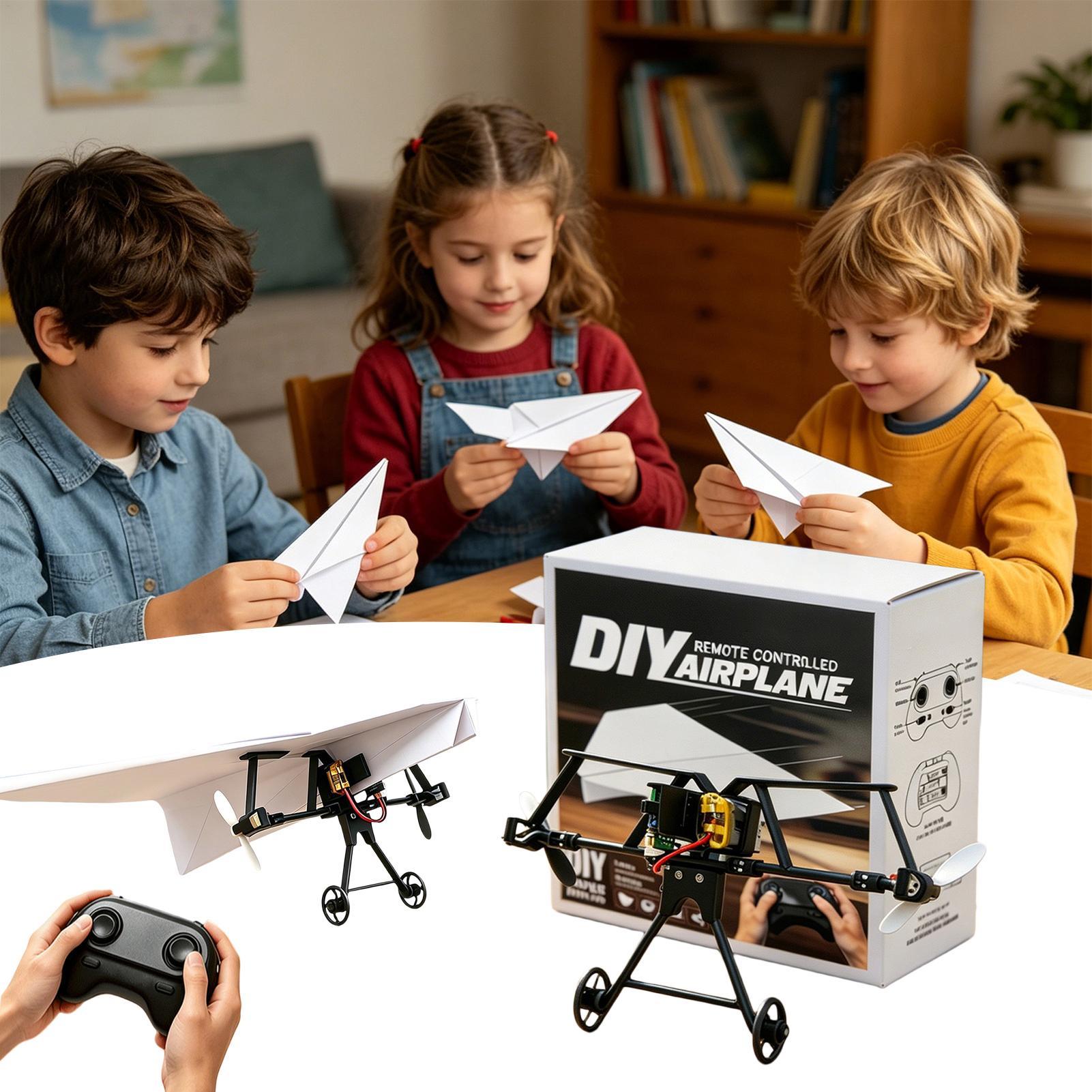 DIY RC 종이 비행기 키트, 자이로 안정 장치가 있 - Plane Drone Rc 리뷰 및 가격