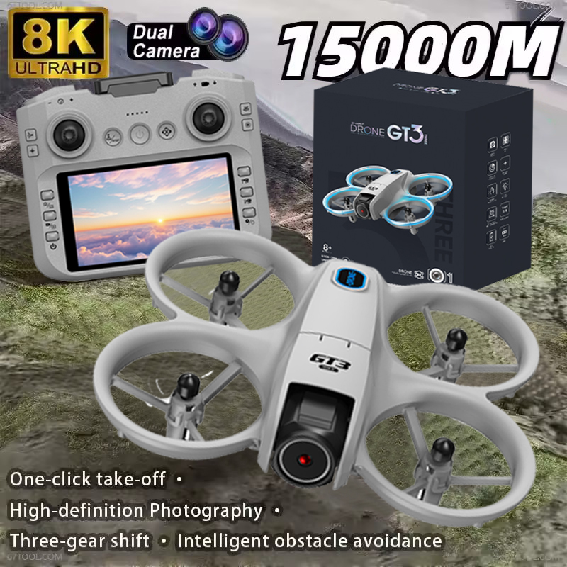 새로운 오리지널 GT3 미니 드론 8K GPS 전문 항 - Drone Gt3 Rc 리뷰 및 가격