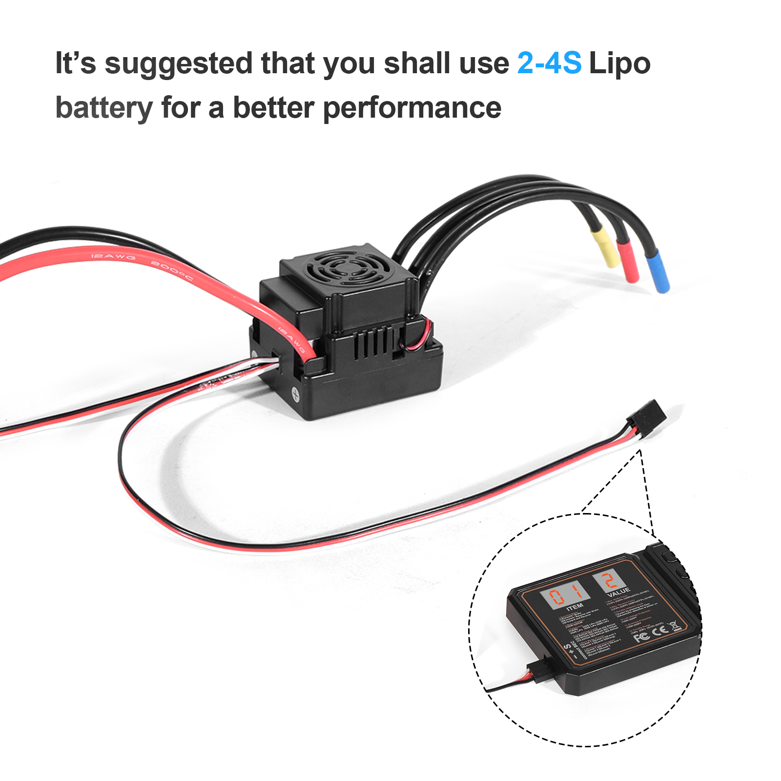 업그레이드 센서리스 60A 80A 120A S-80A  - Esc 4In1 Brushless 리뷰 및 가격