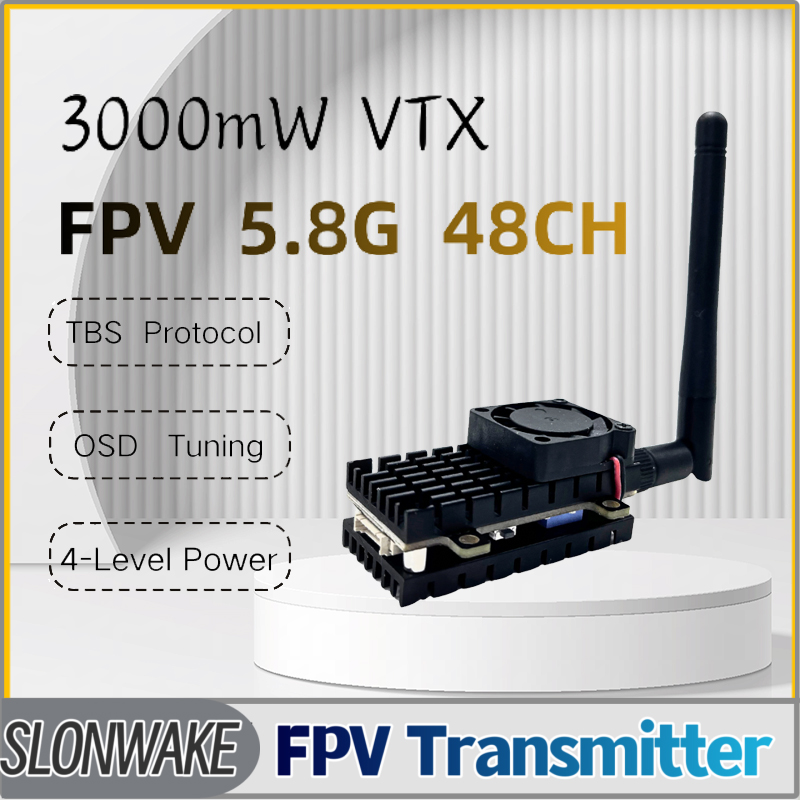 SLONWAKE 5.8G 3000mW 시뮬레이션 VTX - Drone Rc Remote Control 리뷰 및 가격