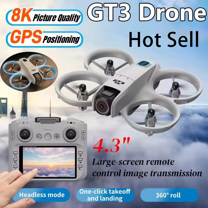 GT3 맥스 드론 8k HD 항공 촬영 대형 화면 광학 - Drone Gt3 Rc 리뷰 및 가격