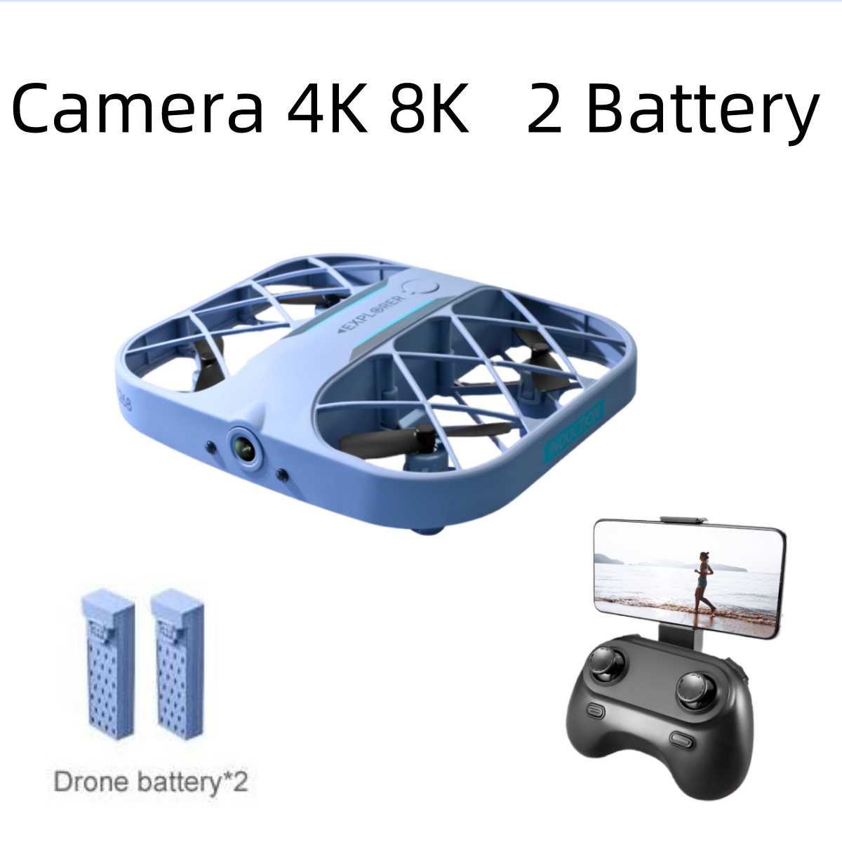 JJRC H107 FPV RC 드론(배터리 2개 포함) - Drone Z 리뷰 및 가격